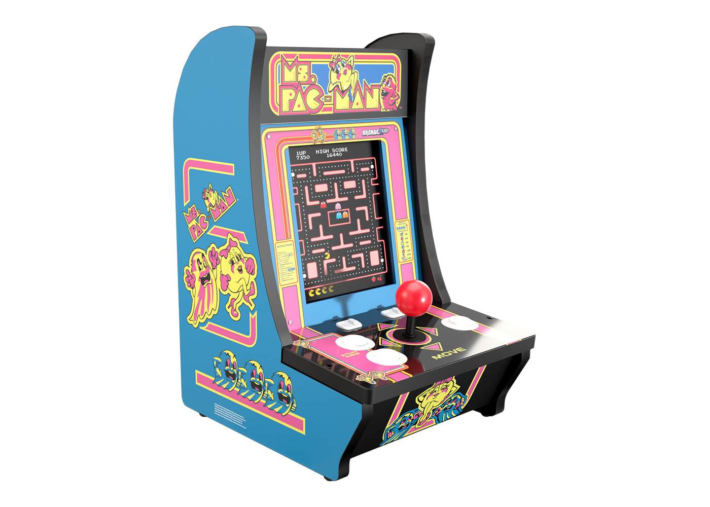 Arcade1UP Ms. Packman (5 in 1) Countercade - US