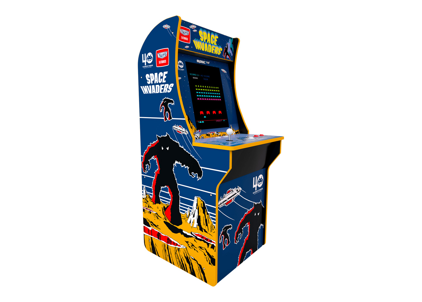 Arcade1UP Space Invaders Arcade Machine - JP