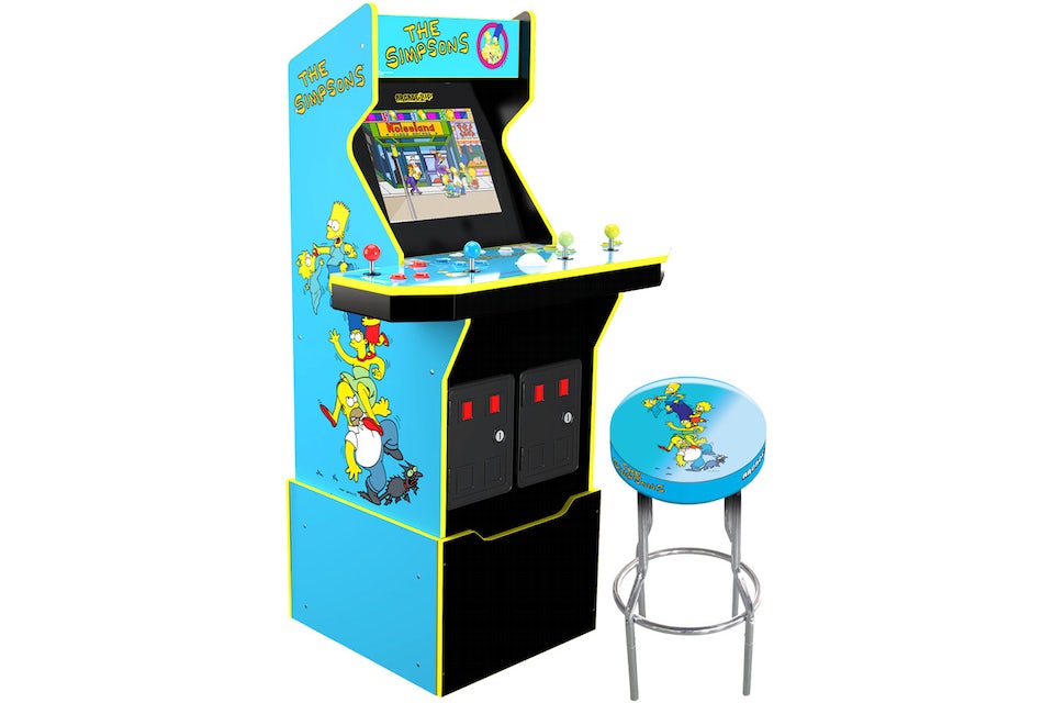 Arcade1up The Simpsons Arcade Machine Us