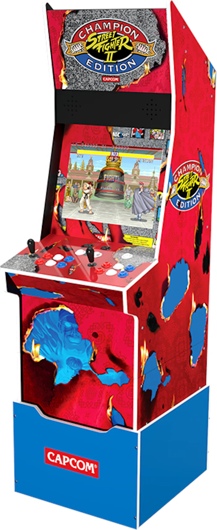 Arcade1UP x CLOT Street Fighter II Big Blue Arcade Game