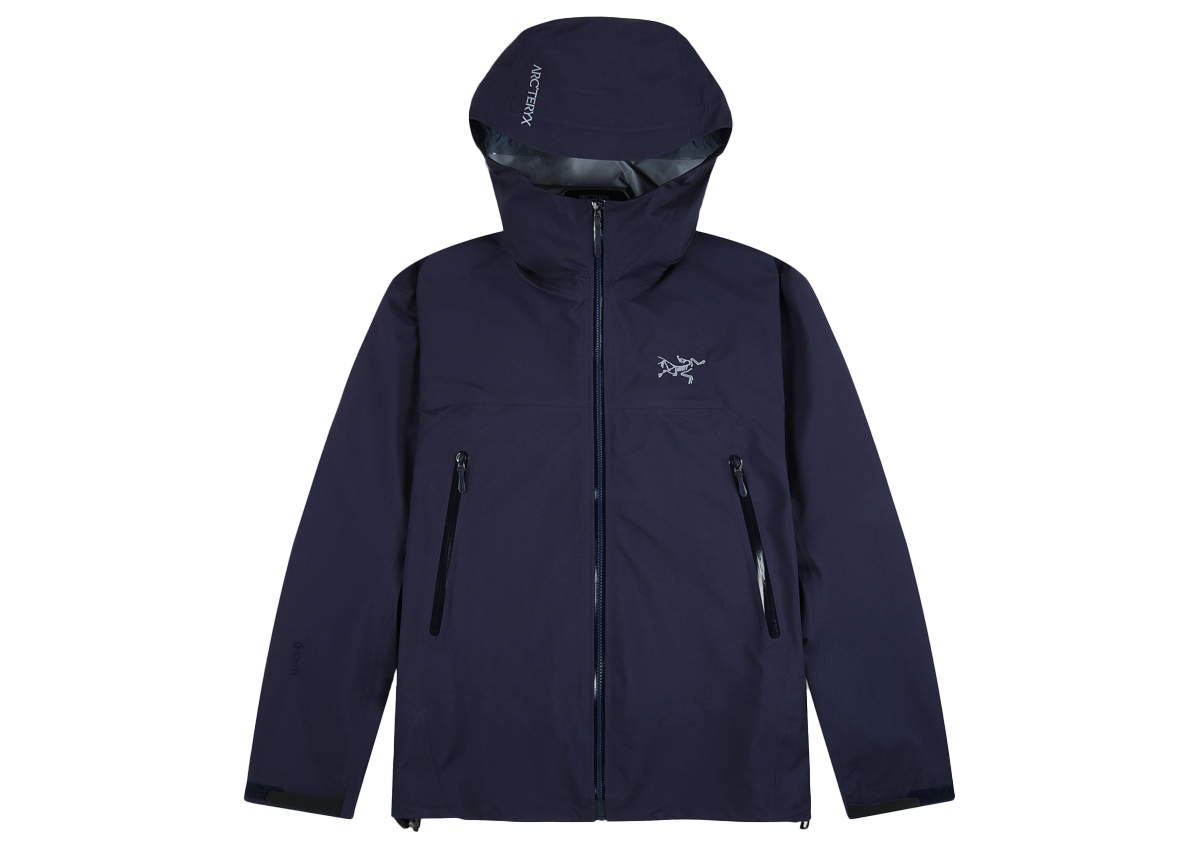 Arc'teryx Beta Jacket (SS24) Black/Sapphire Men's - SS24 - US