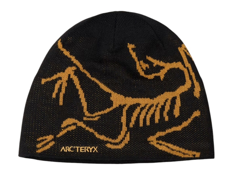 ARC'TERYX Pre-owned Bird Head Toque Beanie (fw25) In 24k Black