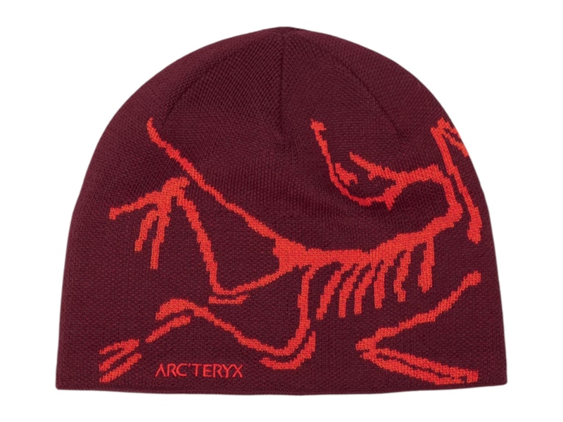ARC'TERYX Pre-owned Bird Head Toque Beanie (fw25) In Mars/dynasty