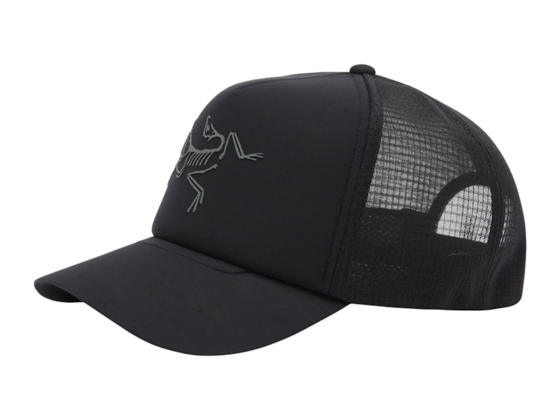 Pre-owned Arc'teryx Men's Bird Trucker Cap In Black