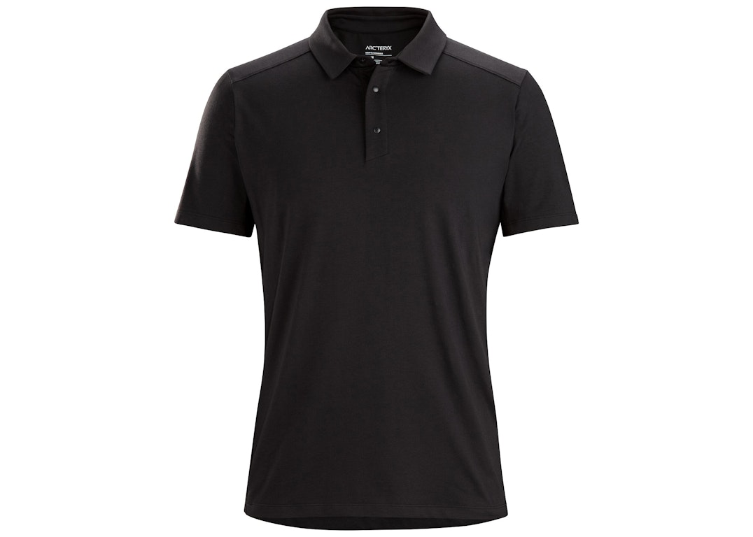 Pre-owned Arc'teryx Captive Polo Ss Shirt Black