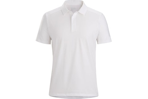 Arc'teryx Captive Polo SS Shirt White Light Men's SS23 US