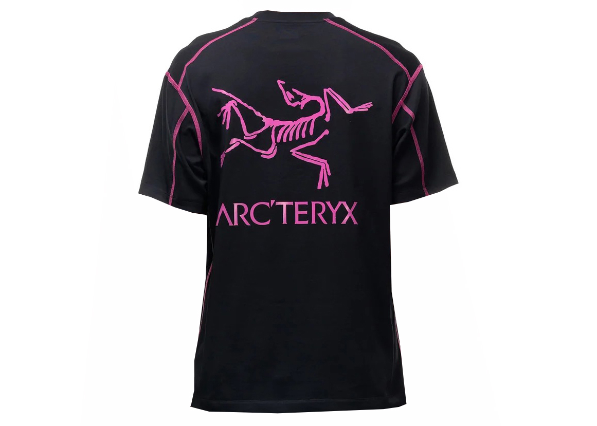Arc'teryx Copal SS Bird T-shirt Black/Ultraviolet Men's - FW22 - US