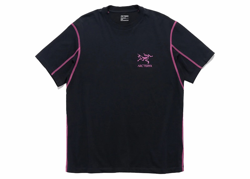 Arc'teryx Copal SS Bird T-shirt Black/Ultraviolet