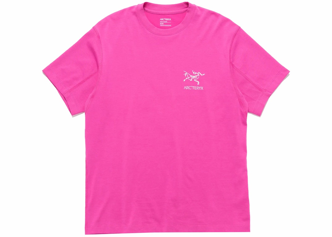 Pre-owned Arc'teryx Copal Ss Bird T-shirt Ultra Violet