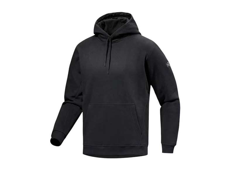 Arc'teryx Emblem Fleece Hoodie Black Men's - FW25 - US