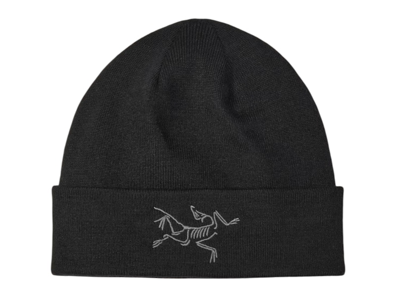 Arc'teryx Embroidered Bird Toque Beanie Black - FW25 - US