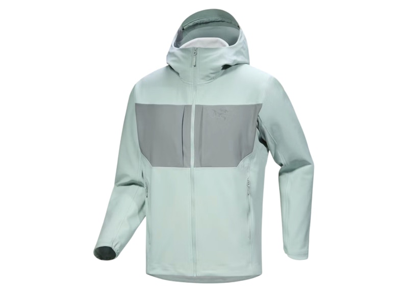 Arc'teryx Gamma MX Hoodie Shell Jacket Stone Green/Dark Stone Grey