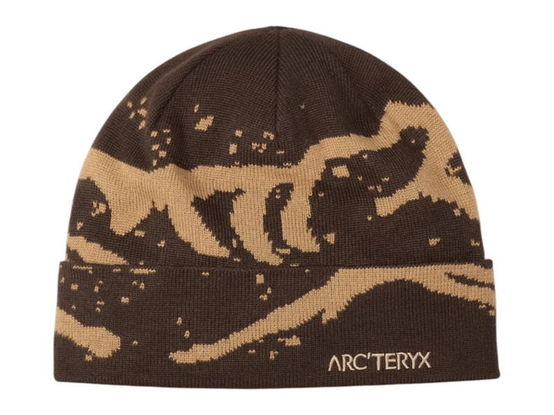 Pre-owned Arc'teryx Grotto Toque Beanie In Carob/canvas
