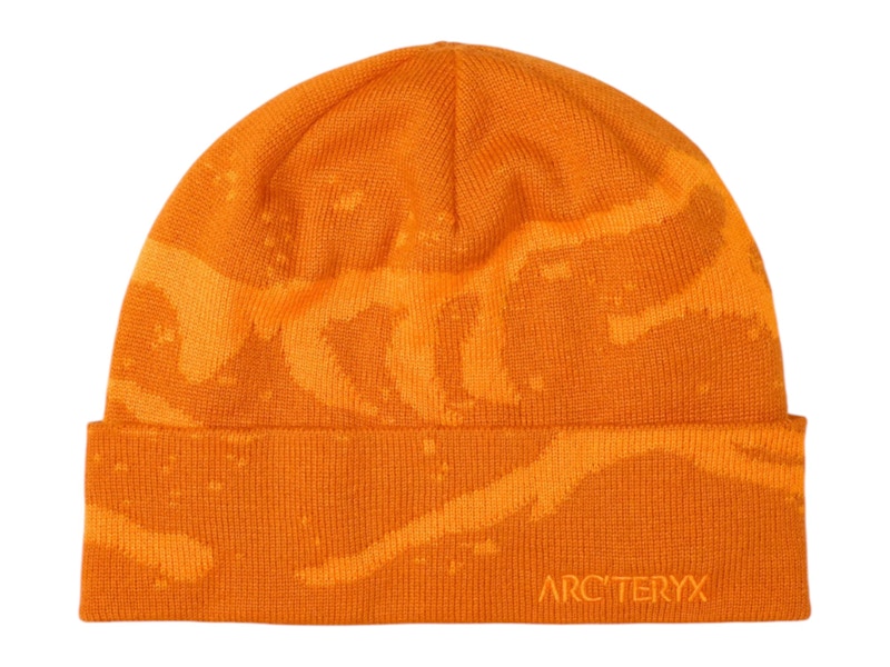 Arc'teryx Grotto Toque / Yellow ビーニー Arc'teryx Yellow Bird Head Toque Beanie – Wool Winter Hat NWT
