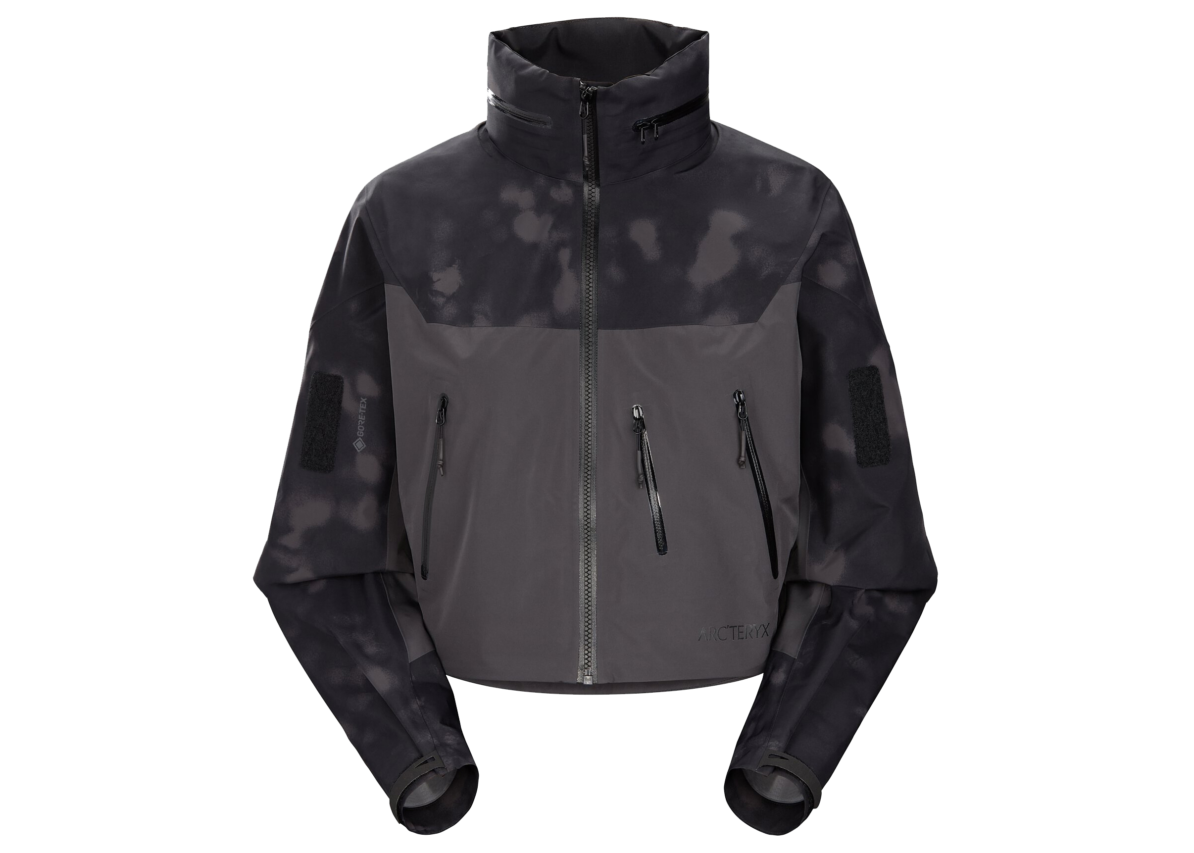 Arc'teryx Womens Olena Komorebi Cropped Jacket Black Basalt - SS22