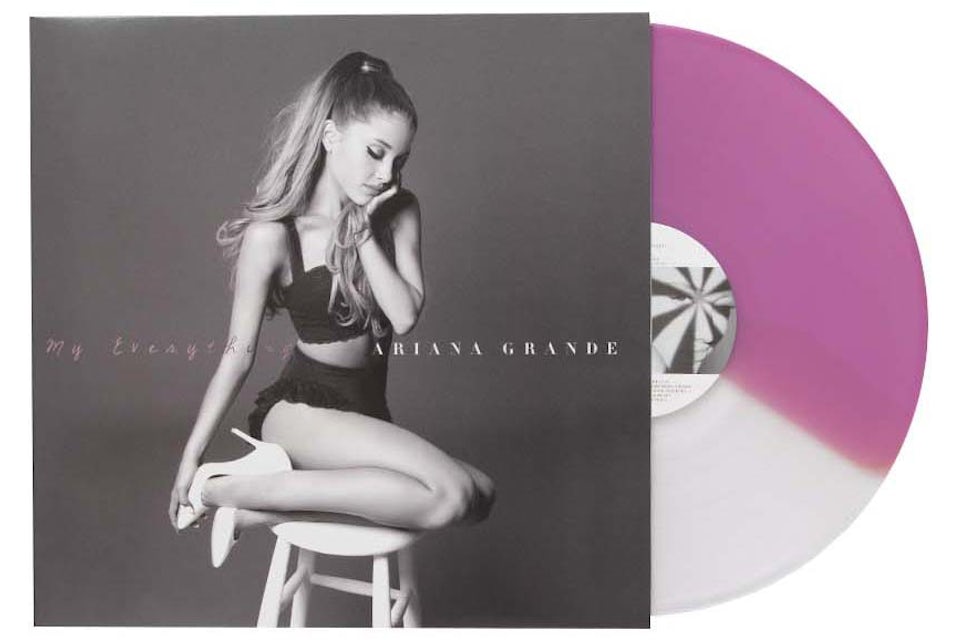 Ariana Grande My Everything Limited Edition LP Vinyl Lavender and Clear