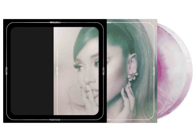 Ariana Grande Positions Deluxe 2XLP Vinyl Purple in Clear - US