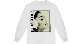 Ariana Grande Positions Photo I Longsleeve T-shirt White