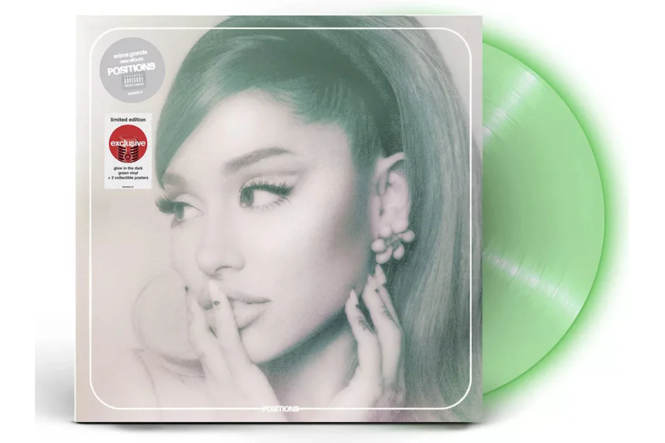 Ariana Grande Positions Target Exclusive LP Vinyl GID
