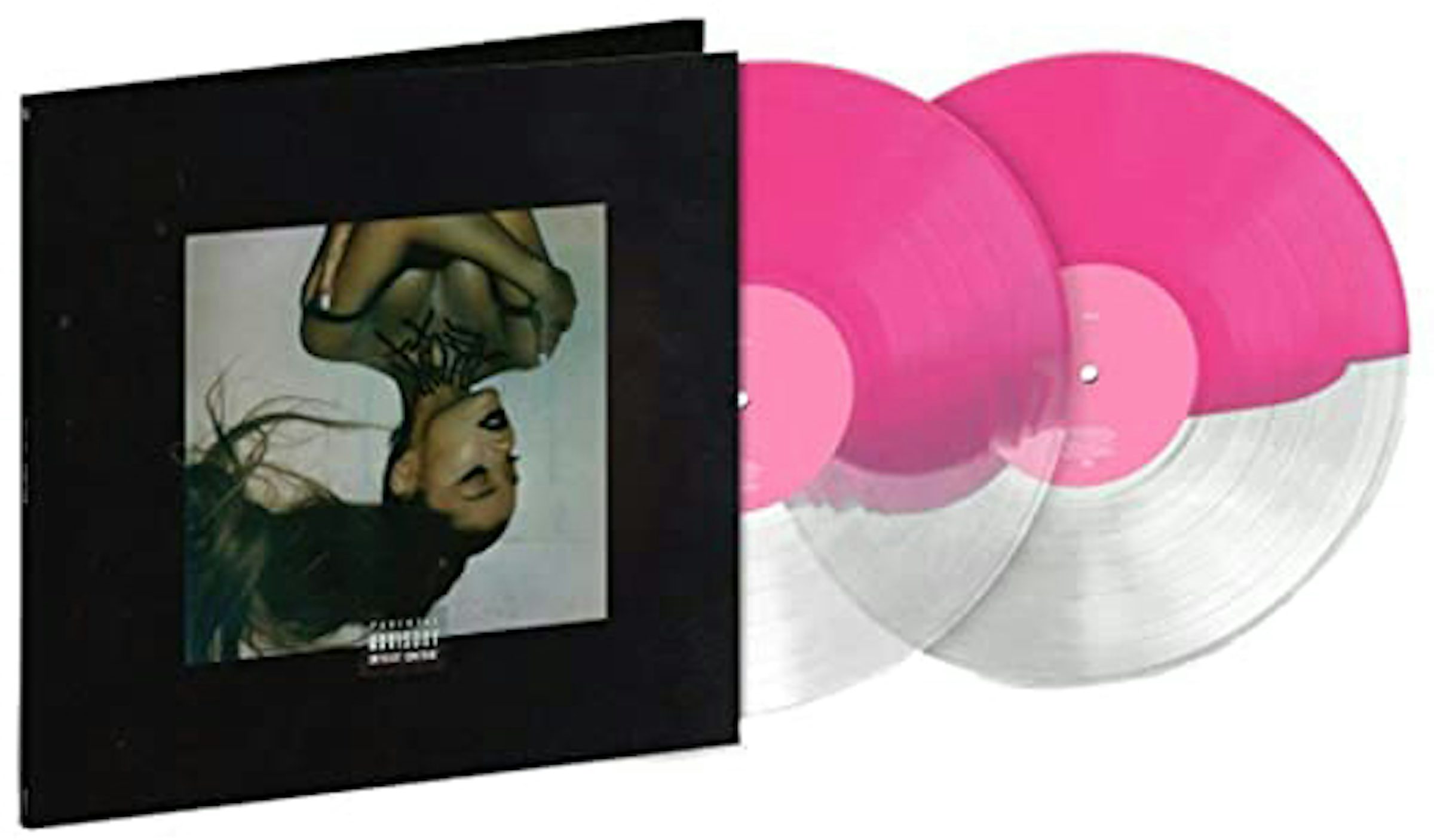 Ariana Grande Thank U, Next Limited Edition 2XLP Vinyl Clear & Pink Split -  US