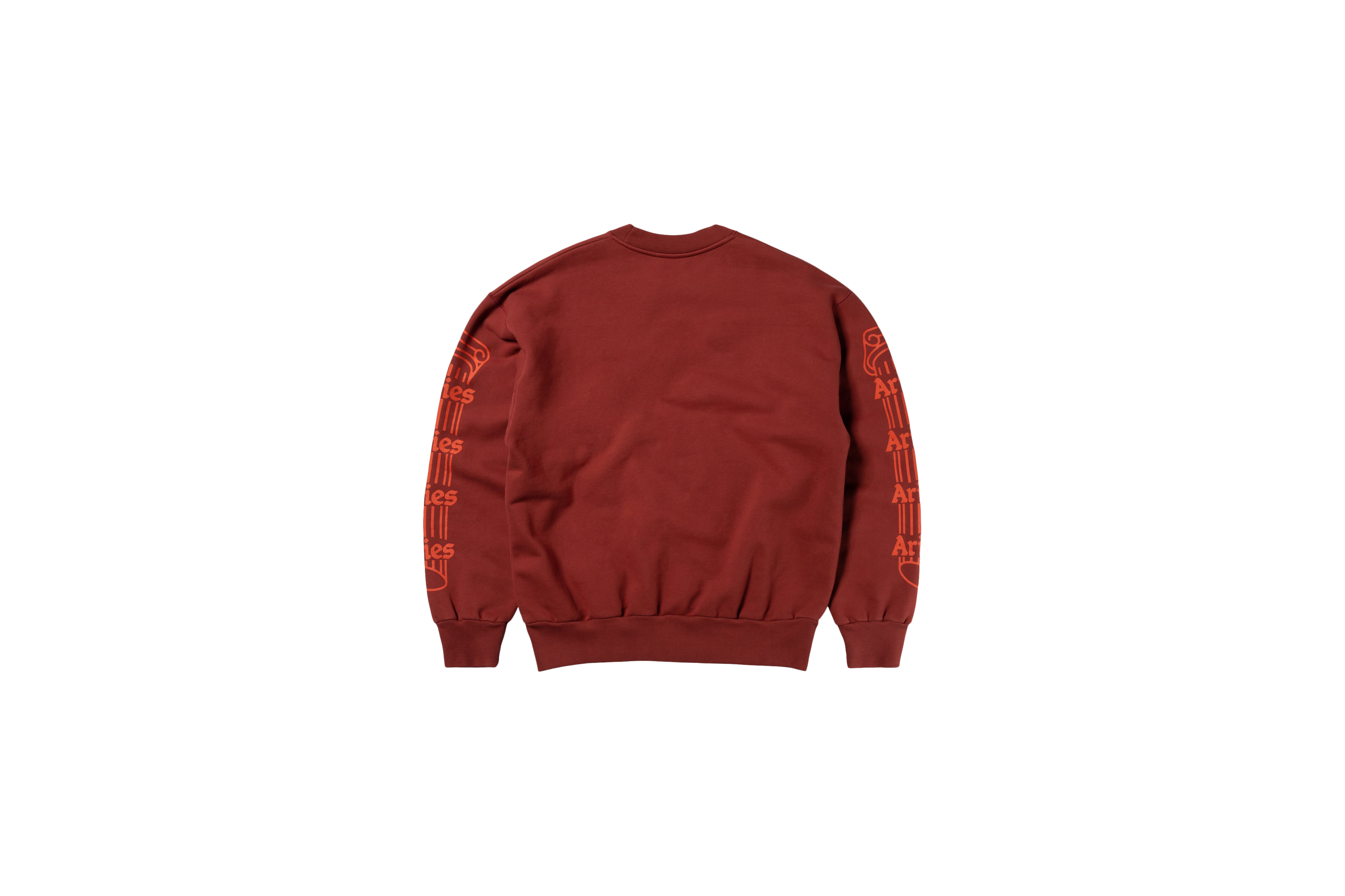 Aries Column Sweatshirt Rosewood メンズ - SS22 - JP