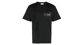 Aries Logo Print T-shirt Black