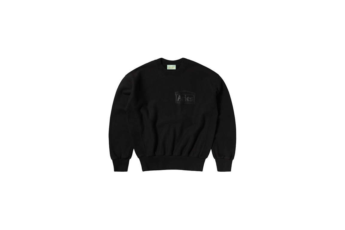 Pre-owned Aries Premium Temple Sweatshirt Black