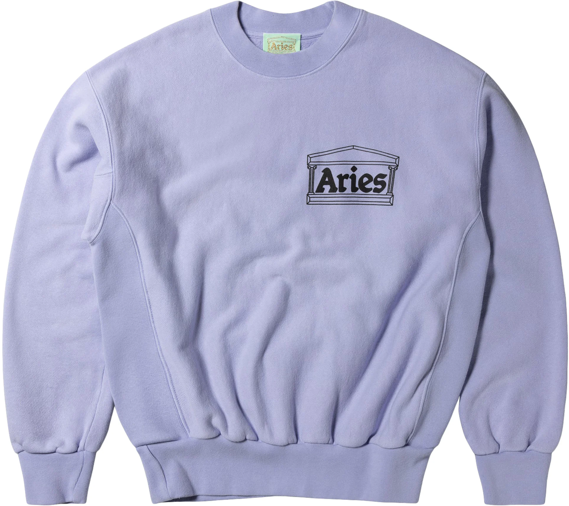 Aries Premium Temple Sweatshirt Lilac