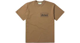 Aries Temple SS Tee Camel (FW22)