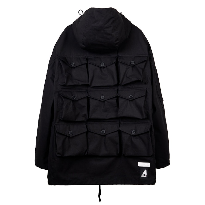 ArkAir Multi Pocket Smock Jacket Black