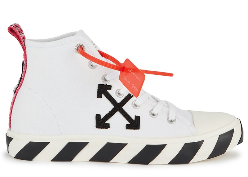 Arrow Canvas Mid Top White