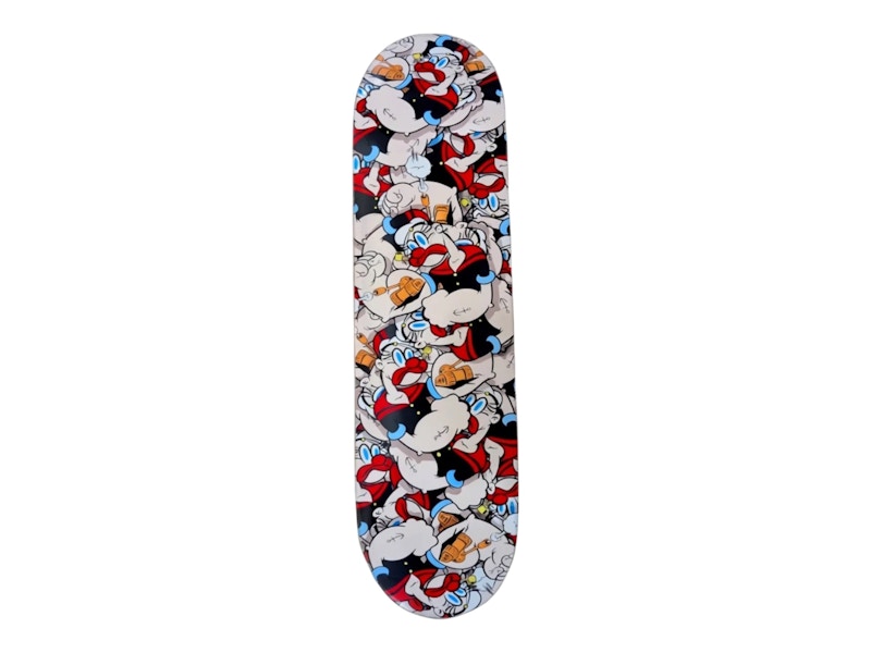 Art of Hip Hop Slawn and Opake Popeye Skateboard Deck