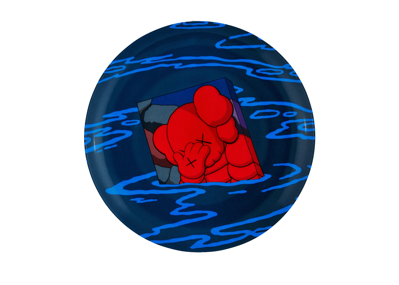 Artist Plate Project x KAWS HOURS, NIGHT, WEEKS, MONTHS Plate (Edition of  250)