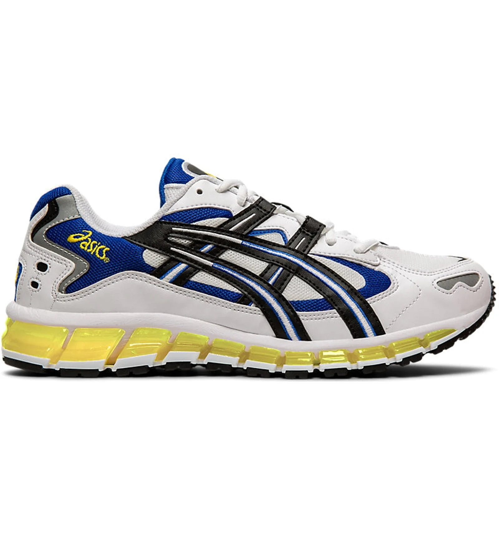 ASICS Gel Kayano 5 360 White Black Yellow Men s 1021A159 100 GB