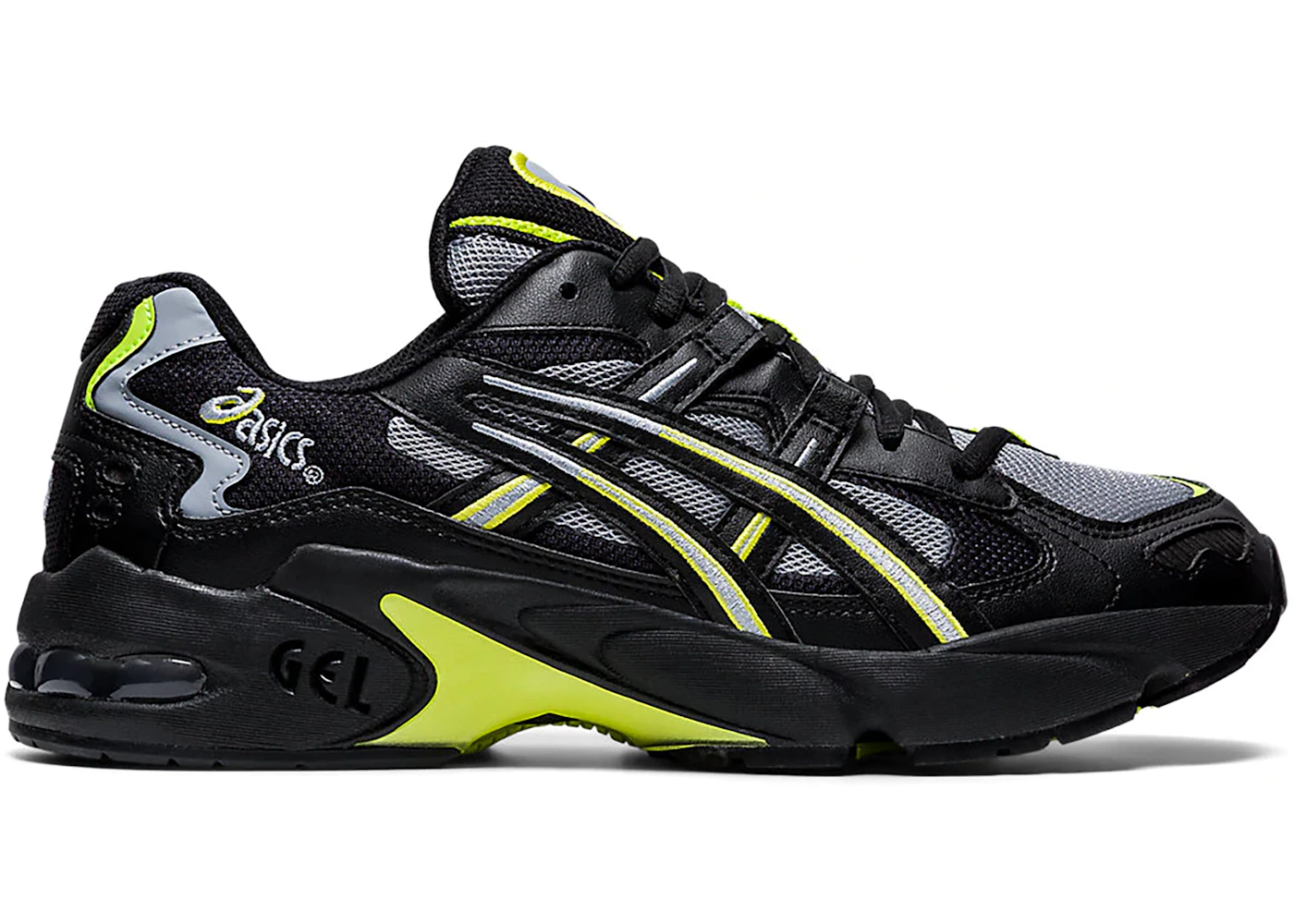 ASICS Gel Kayano 5 OG Black Neon Men s 1021A280 021 US
