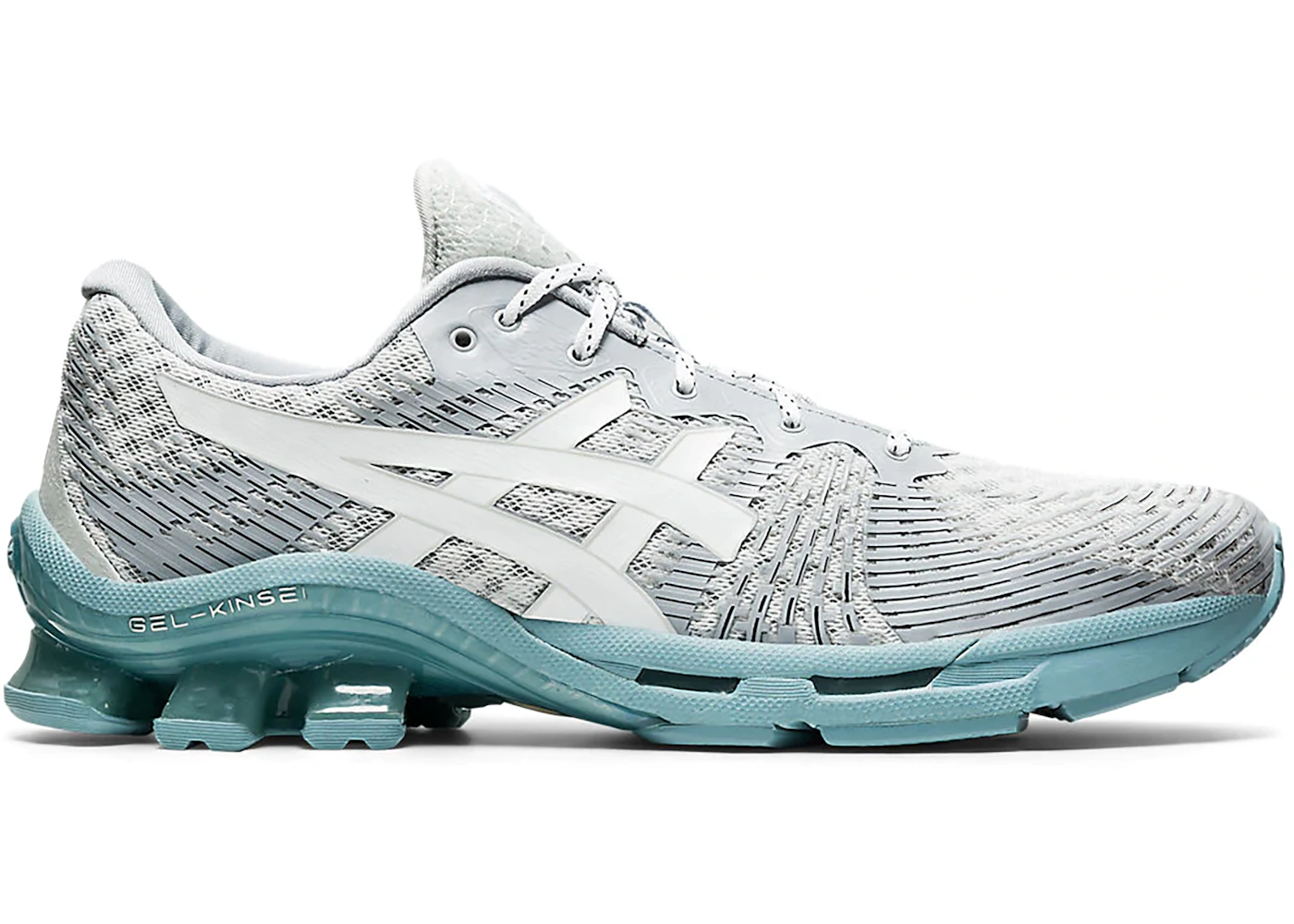 Asics gel kinsei 5 top argento