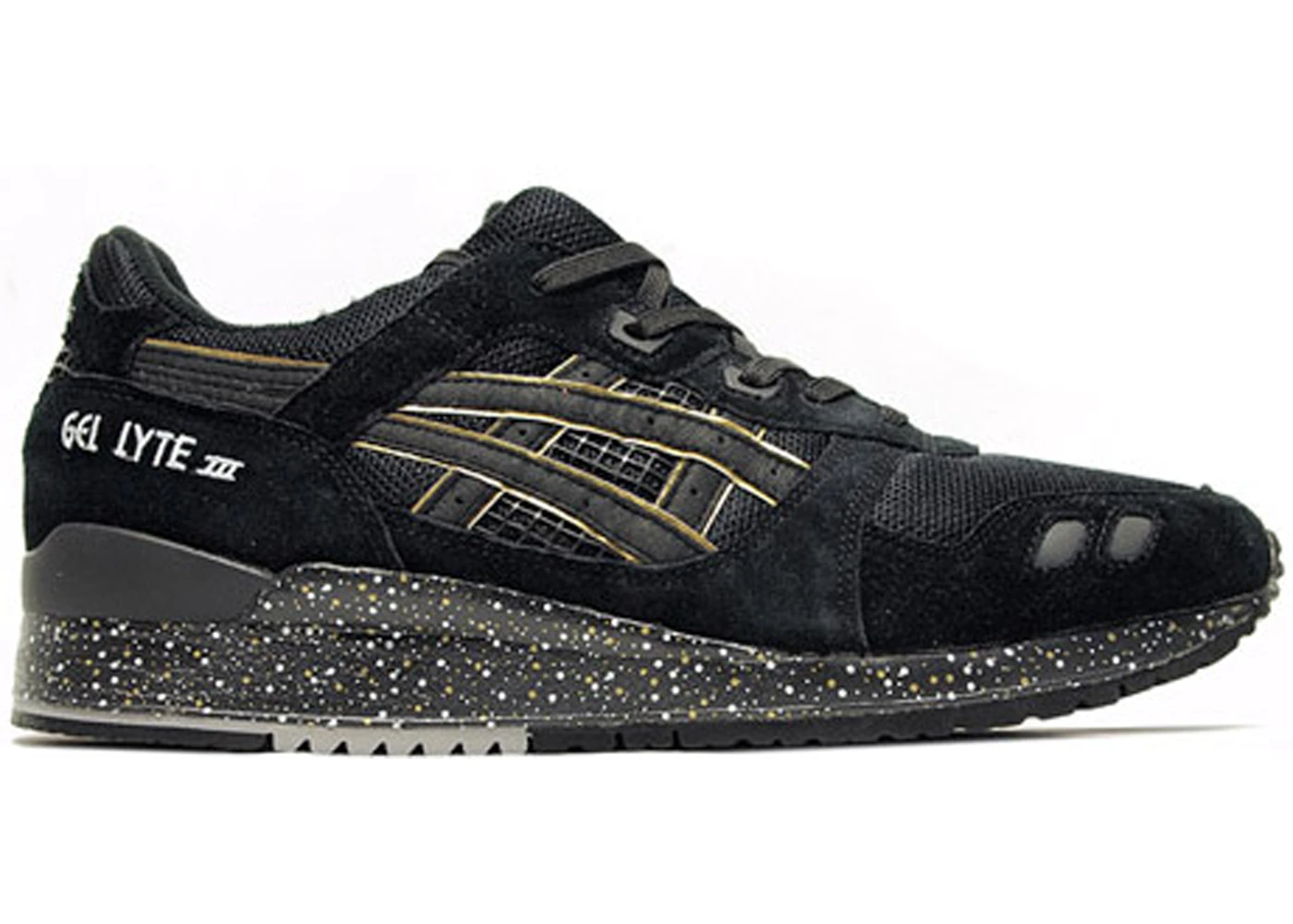 Asics gel lyte online iii black gold