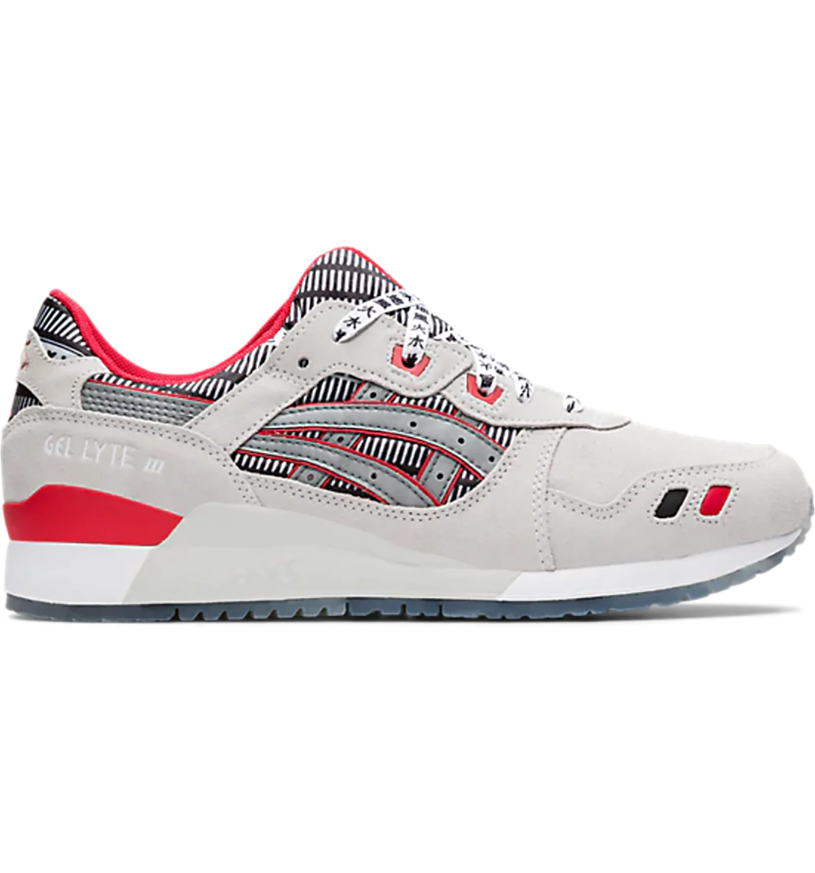 Asics tiger x sneakersnstuff gel lyte clearance iii forest pack trainers grape leaf/grape leaf