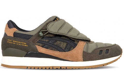 ASICS Gel Lyte III Limited Edt x SBTG Monsoon Patrol Pack Set Special Box Men s Sneakers US