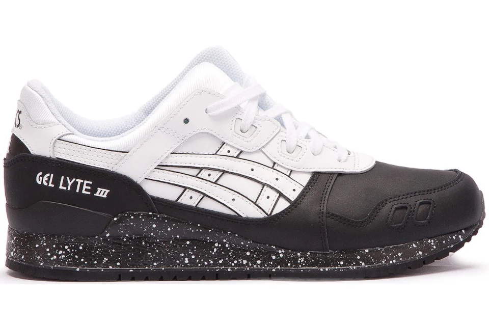 Confezione ASICS Gel Lyte III Oreo Bianco Nero Uomo H6T1L 0101 IT
