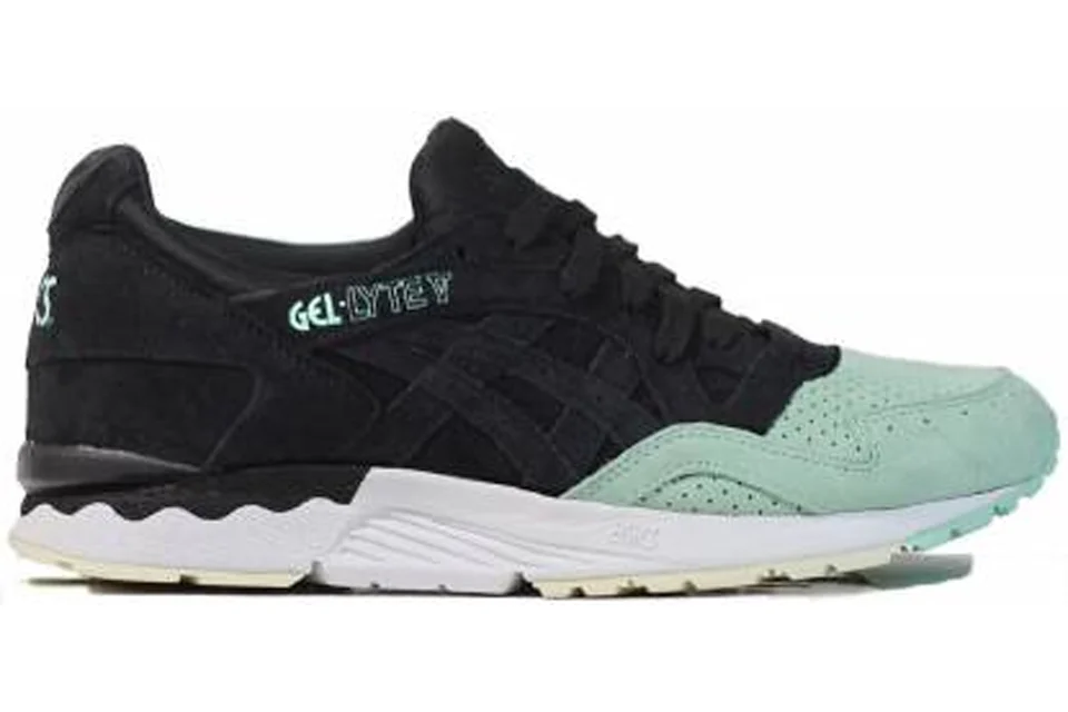 ASICS Gel Lyte V Black Mint Herren H737L 9090 DE