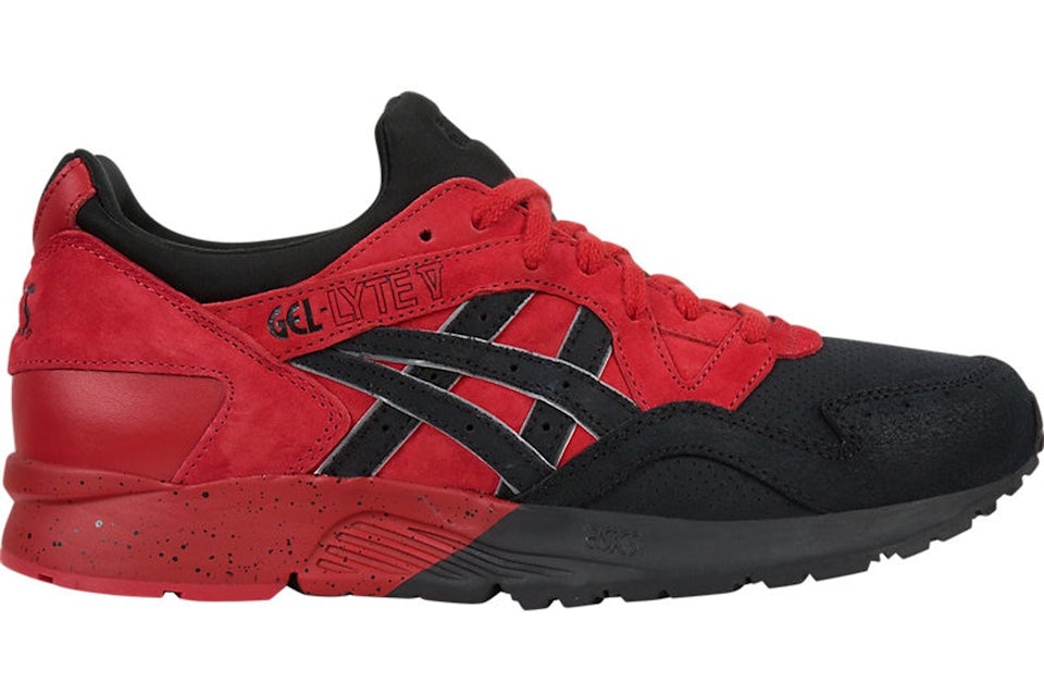 Asics gel lyte v noir et on sale rouge