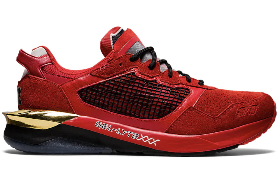 Red asics hot sale gel lyte