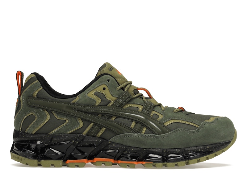 asics gel nandi 360 olive canvas