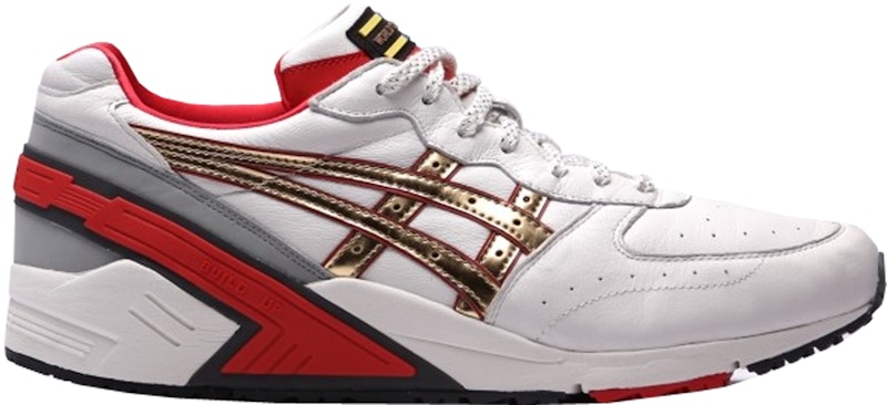 Pre-owned Asics Men's  Gelsight 92 Summer Olympics Sneakers In Off White/champagne Gold In Multi