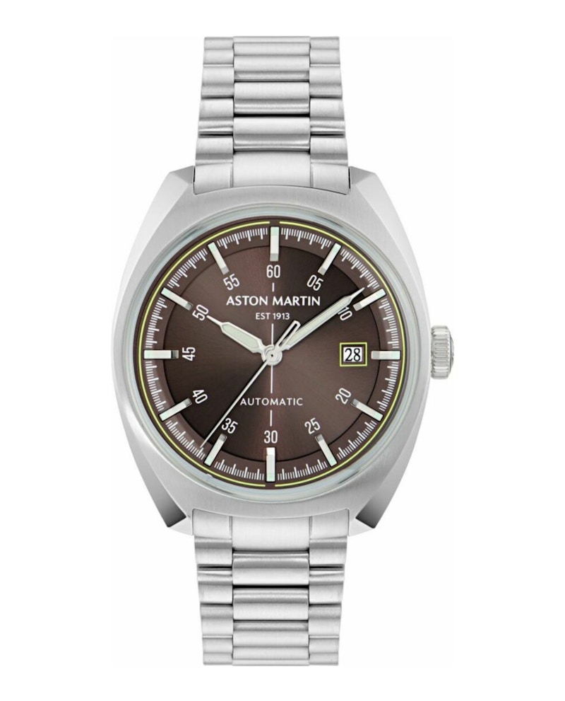 Men's Aston Martin TS2 Automatic Bracelet Watch MTTS2S602 in Stainless Steel