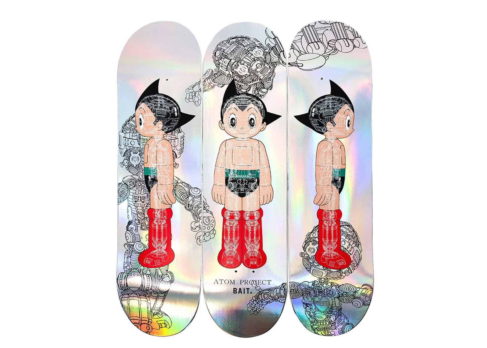 BAIT x Yu-Gi-Oh Skateboard Deck Set Multicolor