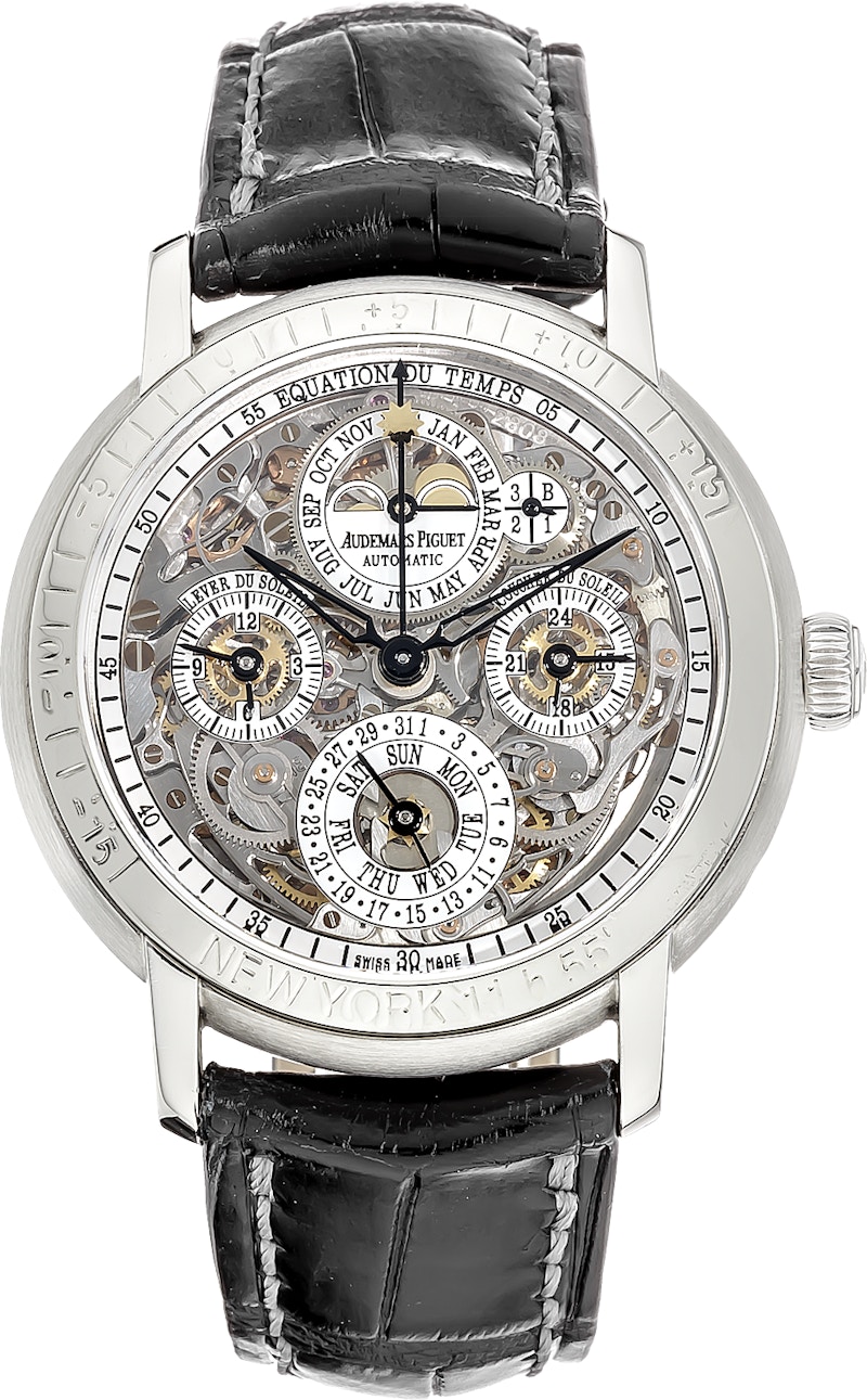 Audemars piguet jules shop audemars equation of time