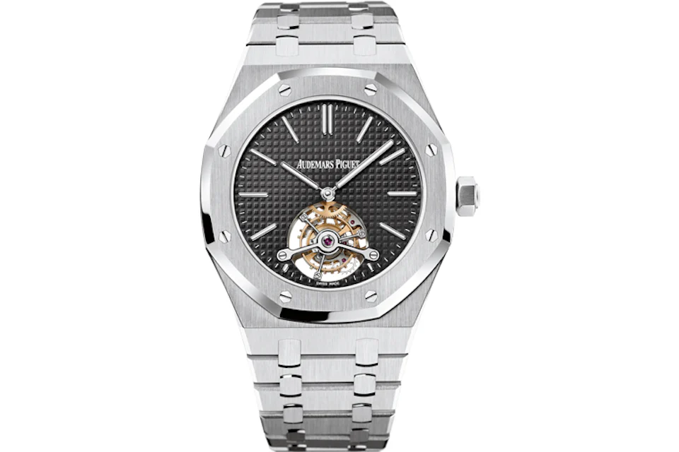 Audemars piguet royal top oak tourbillon black