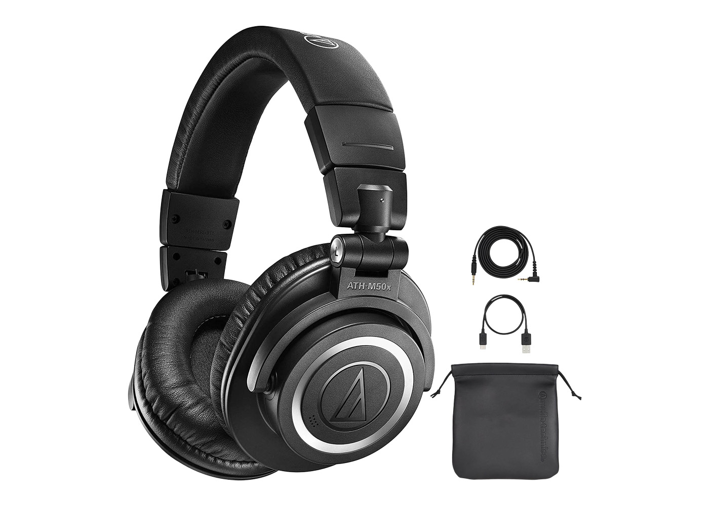 Audio-Technica M50X Wireless Over-Ear Headphones ATH-M50xBT2 Black 